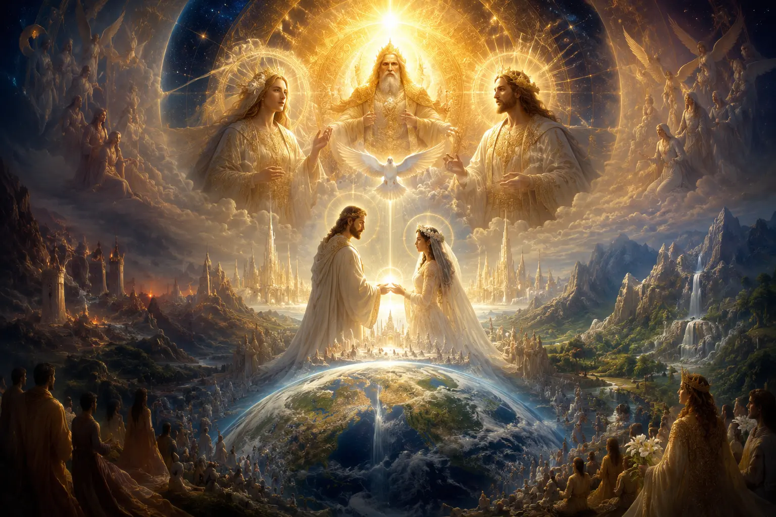 Why the Son Marries Creation: Wisdom and Olivia