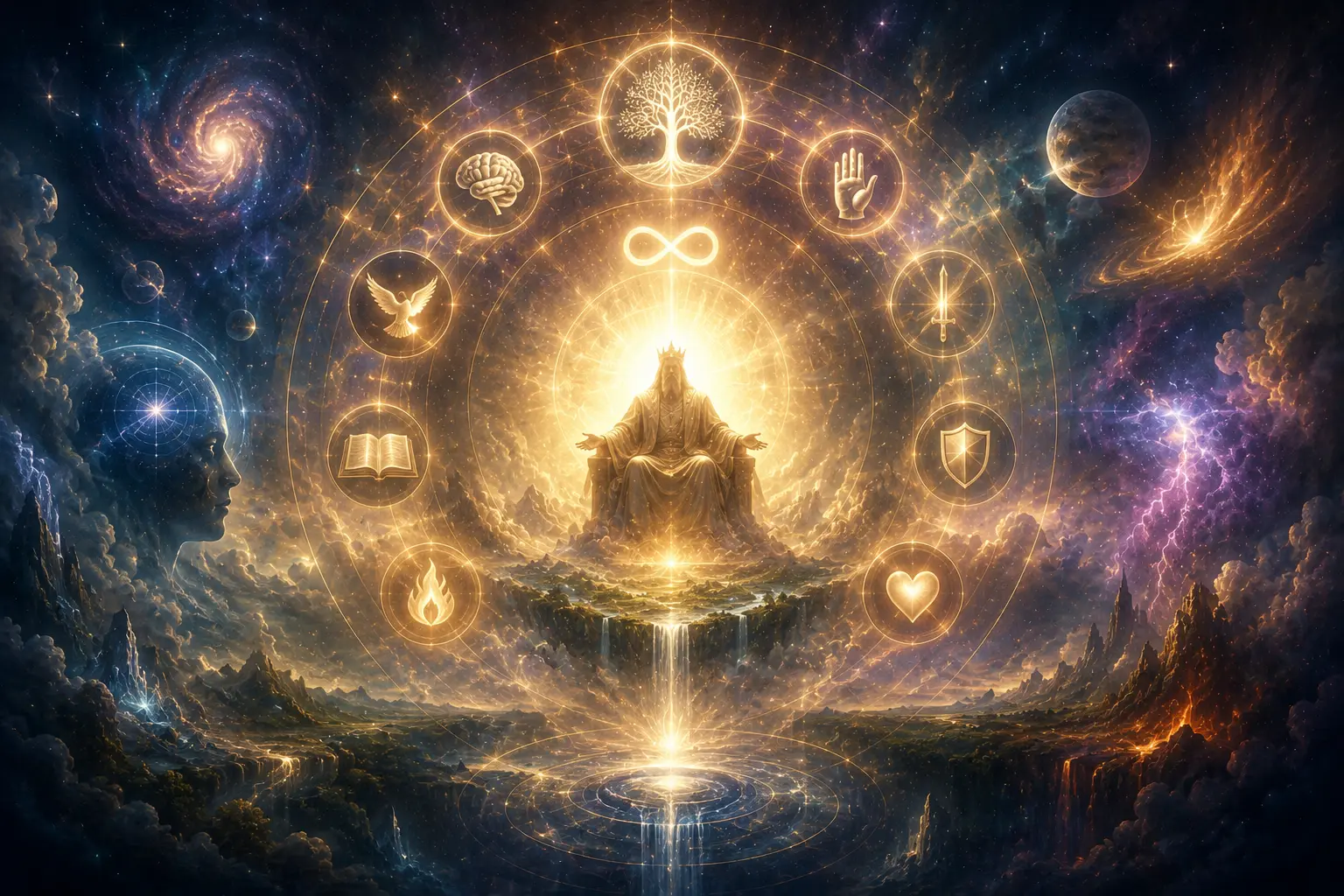 The Divine Attributes of the Living God and His Unity