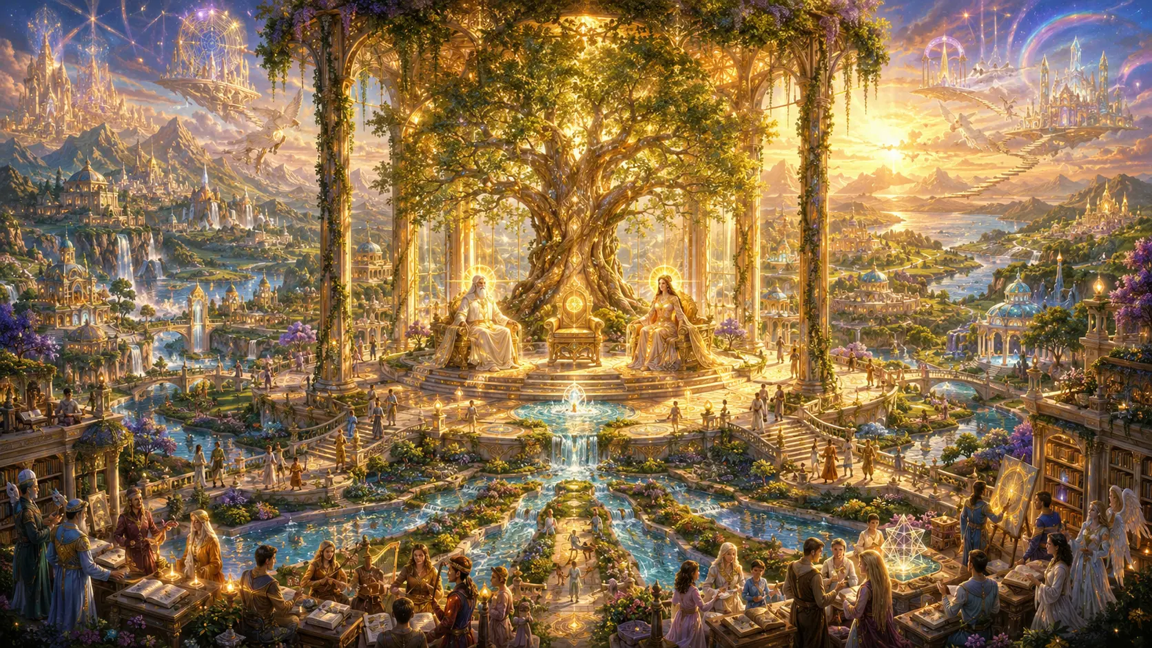 Ein Sof, the Shekhinah, and the World to Come