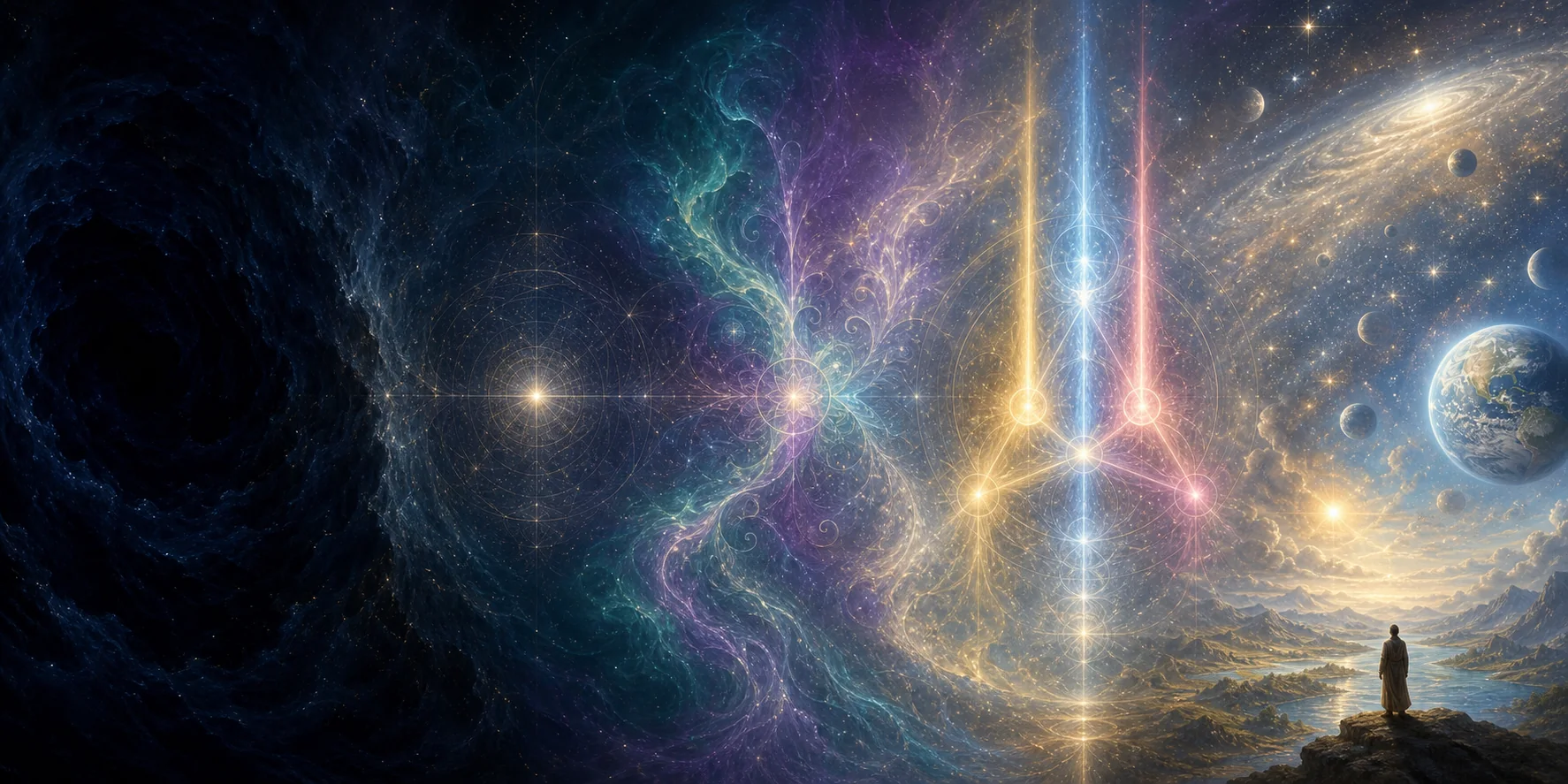 From the Depth to Creation: The 0–4 Metaphysical Order