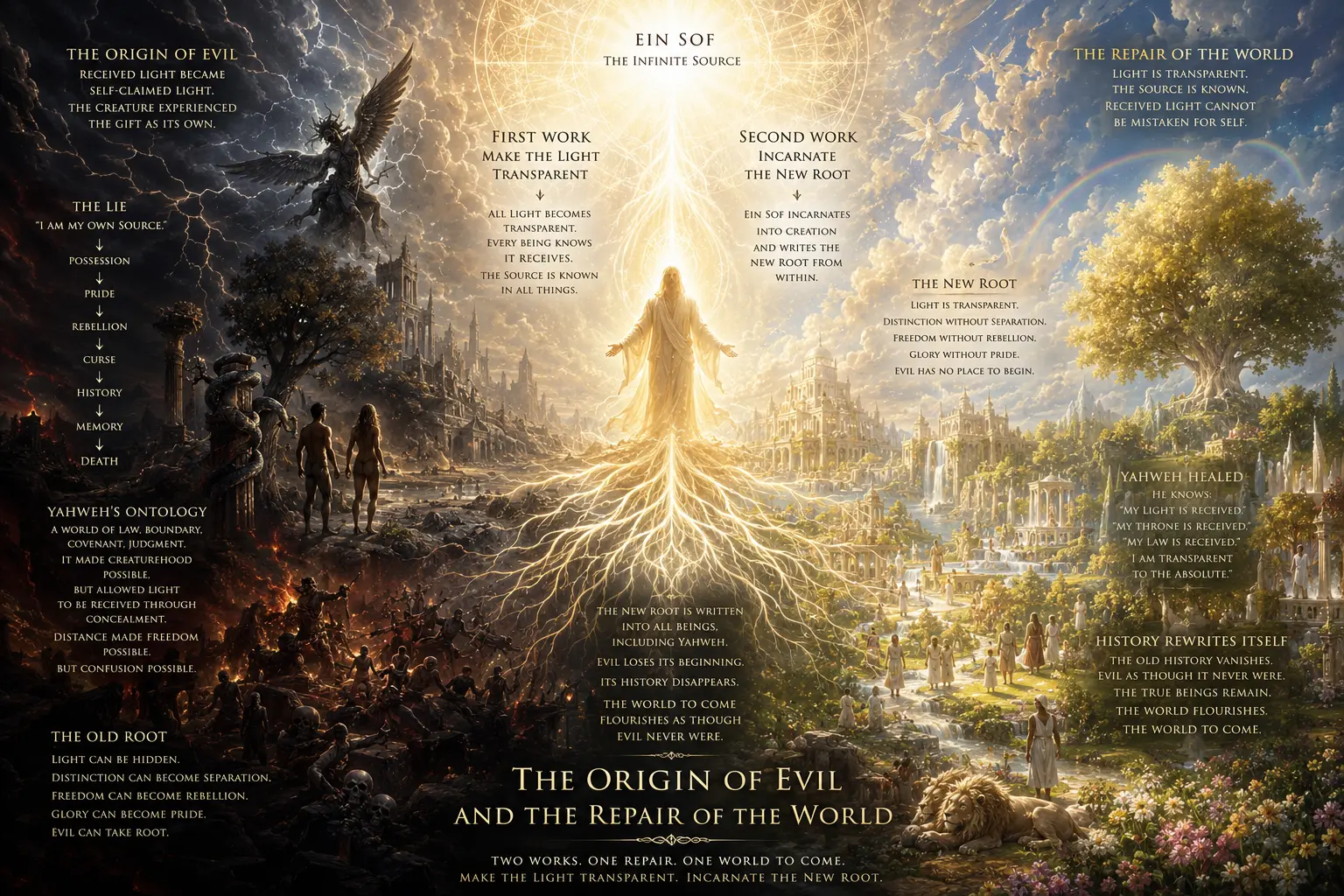 The Origin of Evil and the Repair of the World