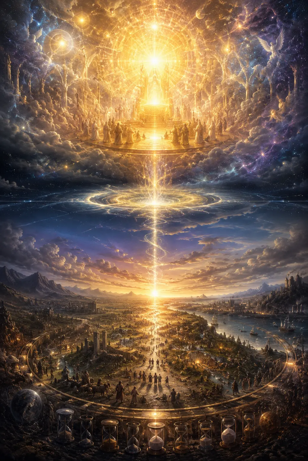 Temporal and Eternal Views of the Sealed End