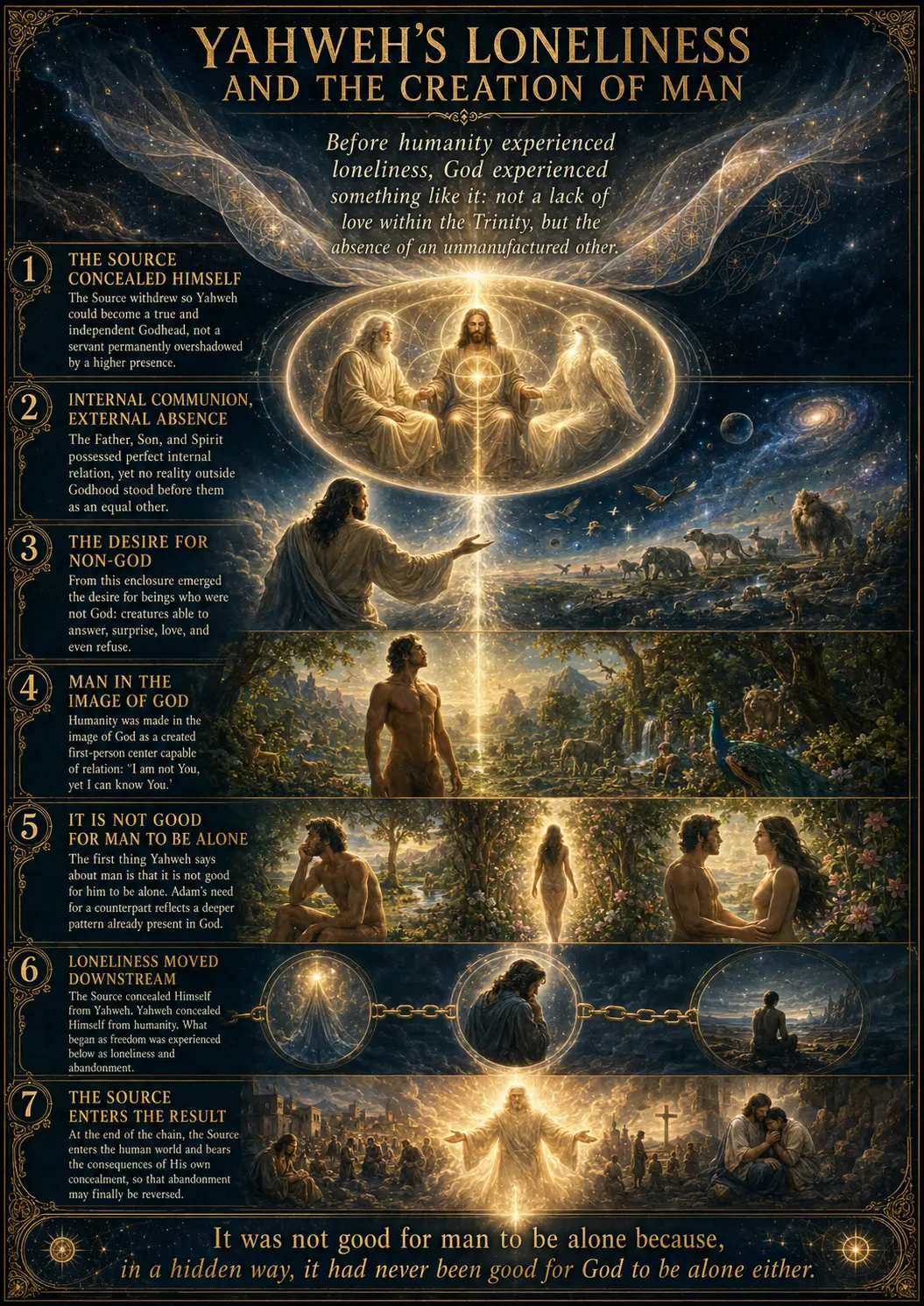 Yahweh’s Loneliness and the Creation of Man